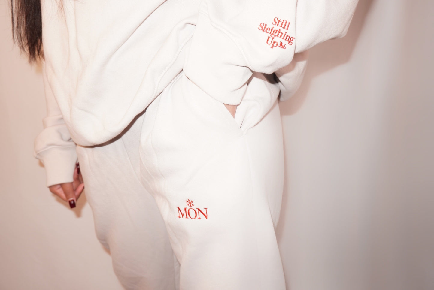 MON-mas Oversized Heavyweight Sweatpants – Still Sleighing Up