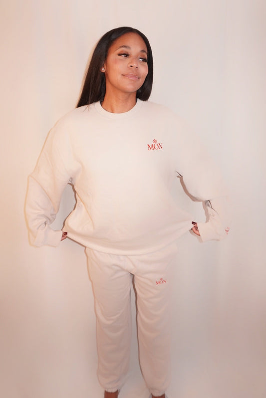 MON-mas Oversized Heavyweight Sweatpants – Still Sleighing Up